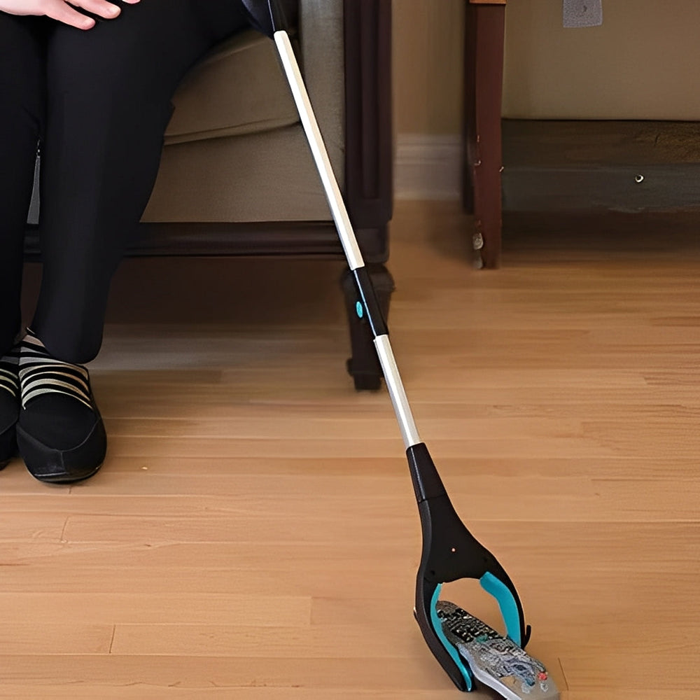 Long Reach Pickup Tool with Rotating Head