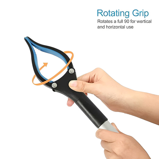 Long Reach Pickup Tool with Rotating Head