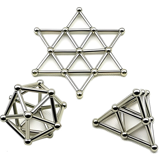 Construction Toys for Kids with Magnetic Sticks and Balls