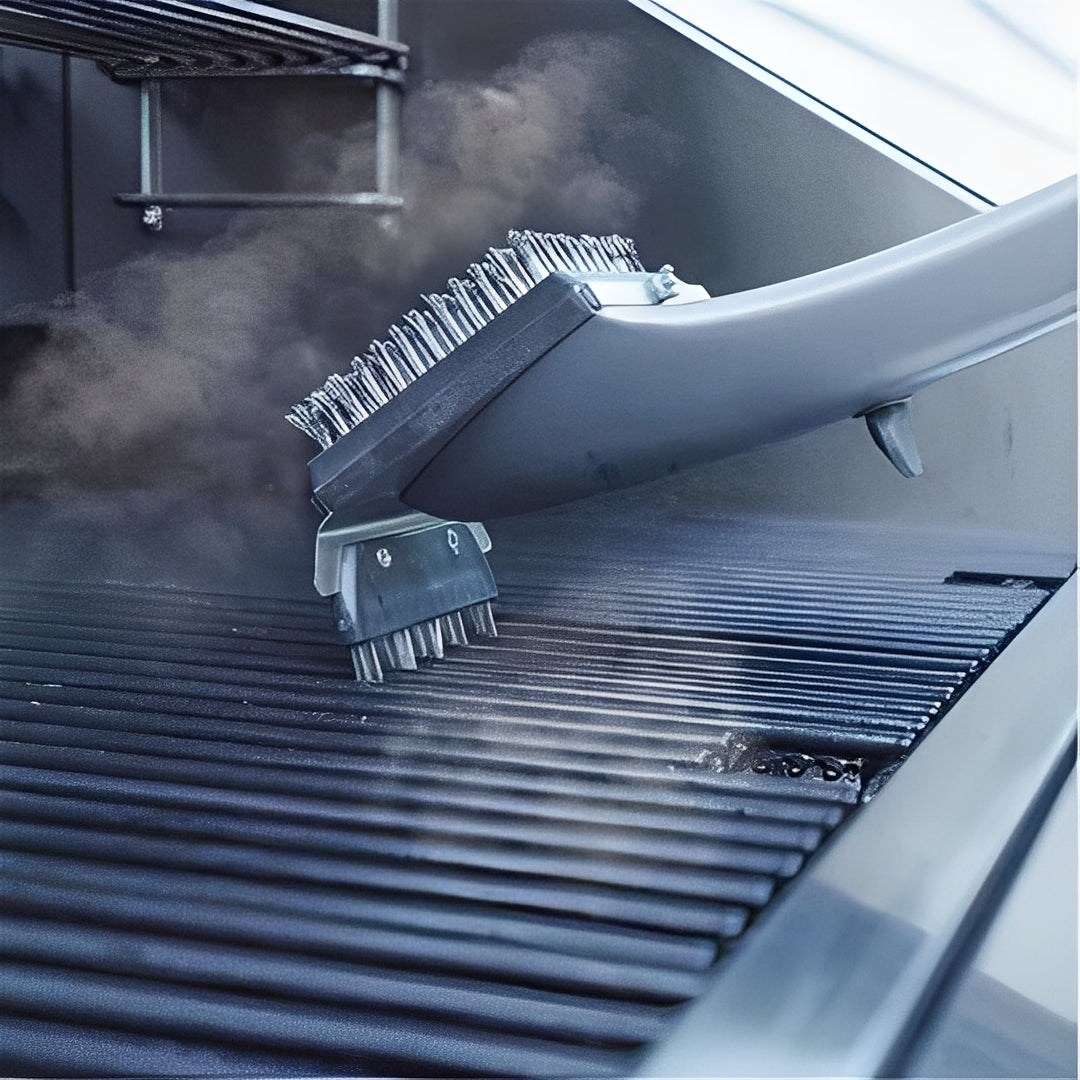 Grill Cleaning Brush with Steam-Use Design and Scraper
