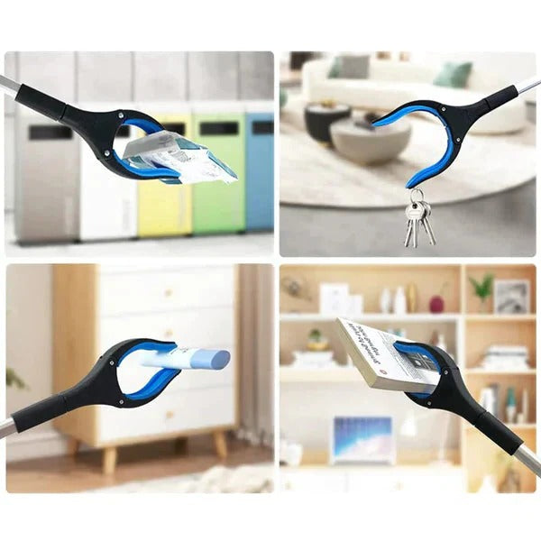 Flexible Head Gripping Pliers and Foldable Reacher Tool