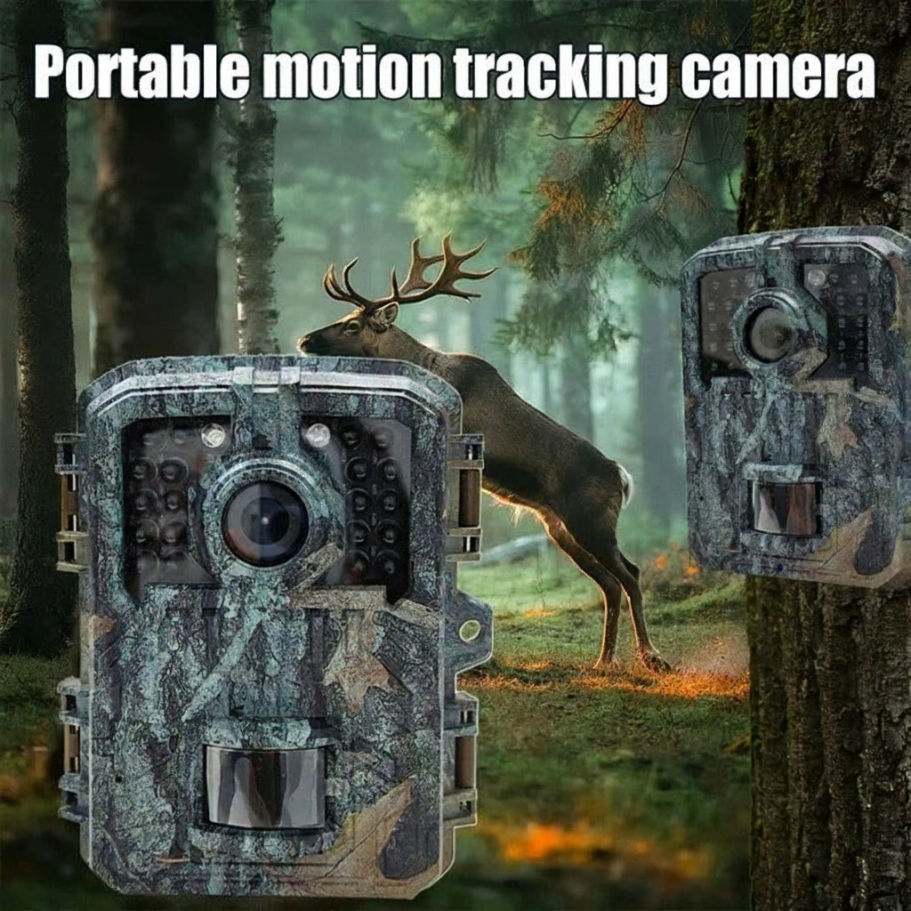 Mini Trail Camera with Infrared LEDs and Motion Detection