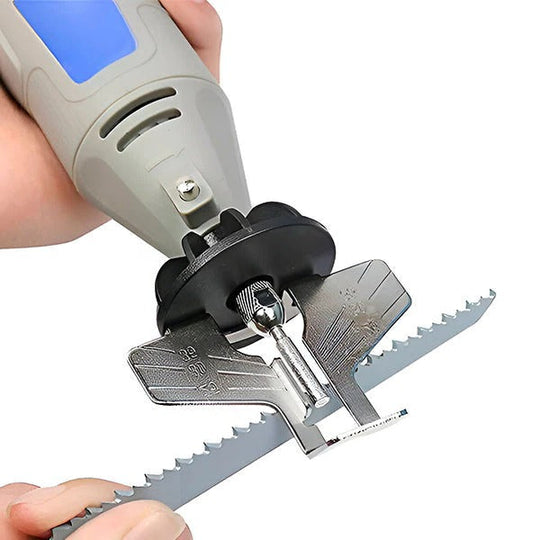 Portable Chainsaw Sharpener for On-Site Use with Angle Guide Design
