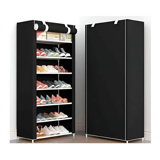 Vertical Shoe Rack Organiser for Entryway and Closet Storage