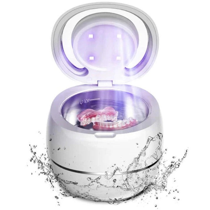 Ultrasonic Denture Cleaning Device with 300ml Capacity Tank