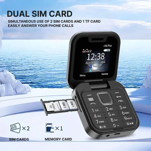 Foldable Phone with Dual SIM Capability