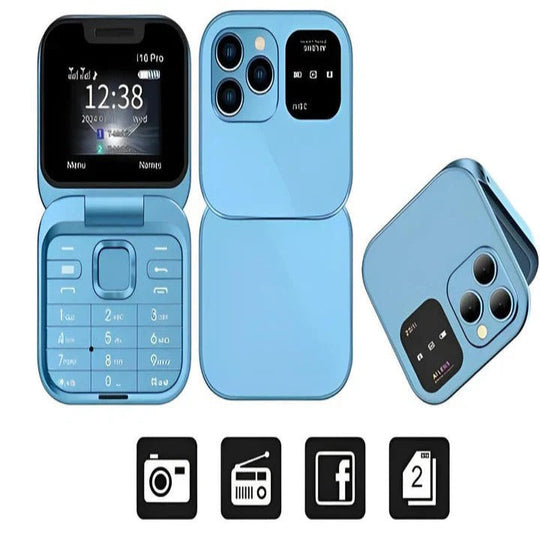 Foldable Phone with Dual SIM Capability