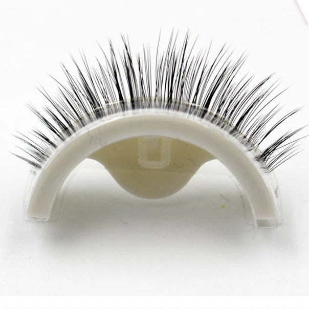 Self-Adhesive Eyelashes with Washable and Reusable Design