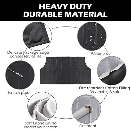 Magnetic Windshield Cover with Storage Pouch