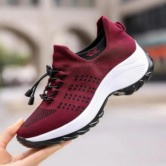 Unisex Walking Sneakers with Wide Toe Box Design