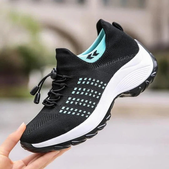 Unisex Walking Sneakers with Wide Toe Box Design