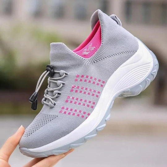 Unisex Walking Sneakers with Wide Toe Box Design