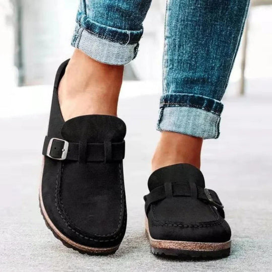 Slipper Sandals for Women with Cushioned Insole and Foot Support