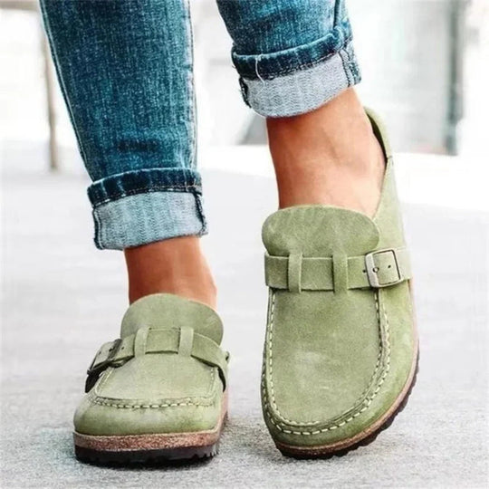 Slipper Sandals for Women with Cushioned Insole and Foot Support