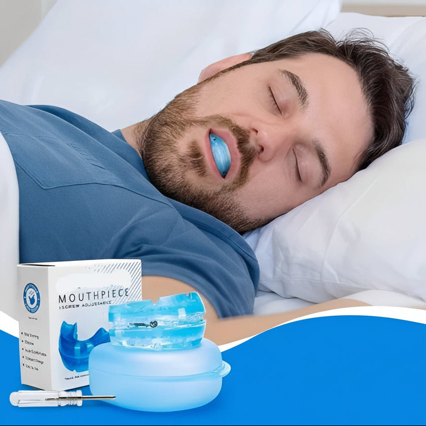 Adjustable Mouldable Mouthpiece with Screw-Based Fit for Nighttime Use