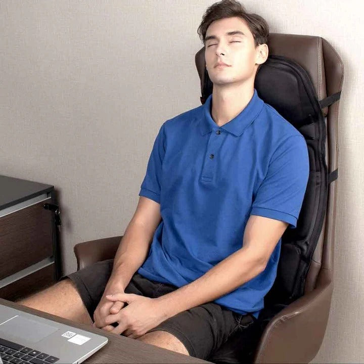Electric Heated Massage Pad with 8 Adjustable Modes