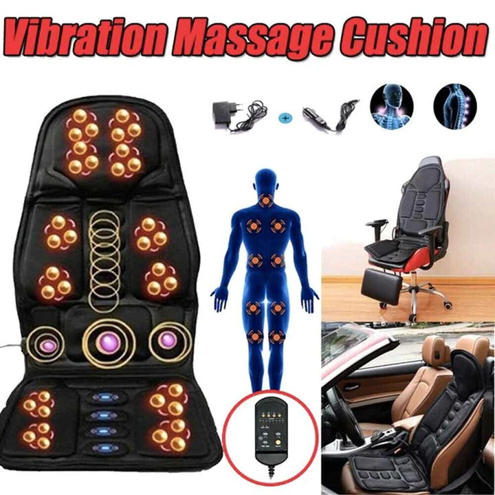 Electric Heated Massage Pad with 8 Adjustable Modes
