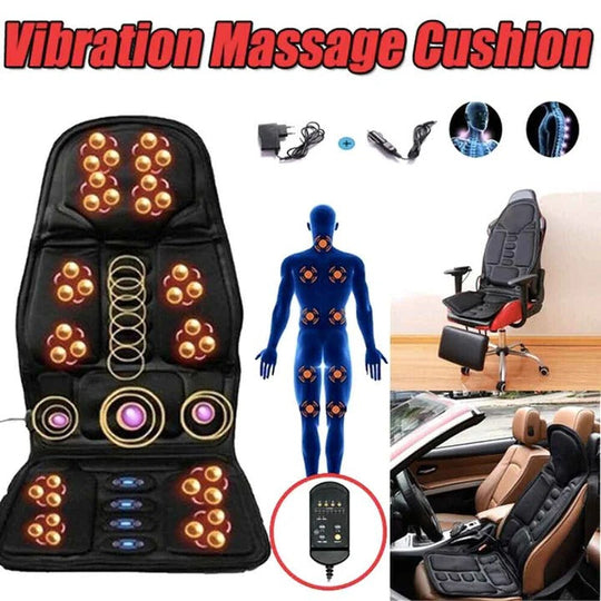 Electric Heated Massage Pad with 8 Adjustable Modes