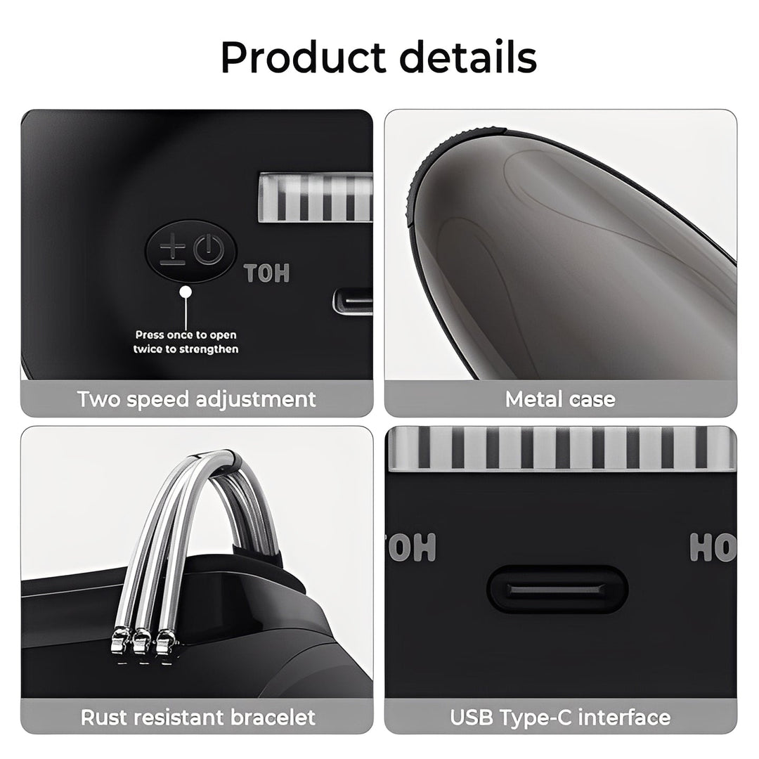 USB Rechargeable Handheld Massager