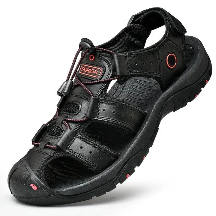 Men’s Summer Sandals with Elastic Slip-On Design
