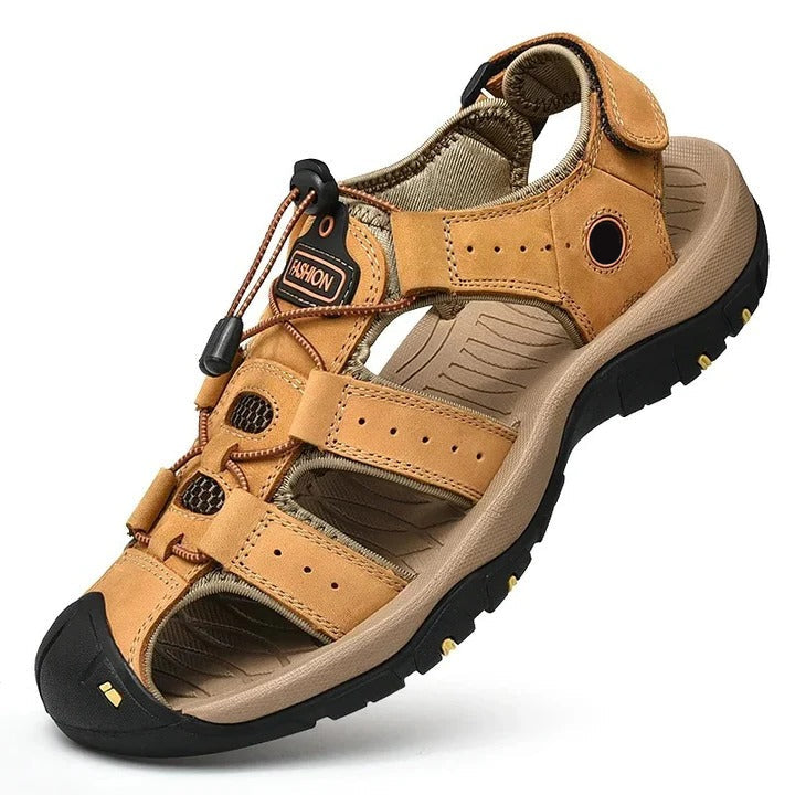 Men’s Summer Sandals with Elastic Slip-On Design