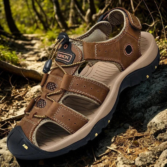 Men’s Summer Sandals with Elastic Slip-On Design