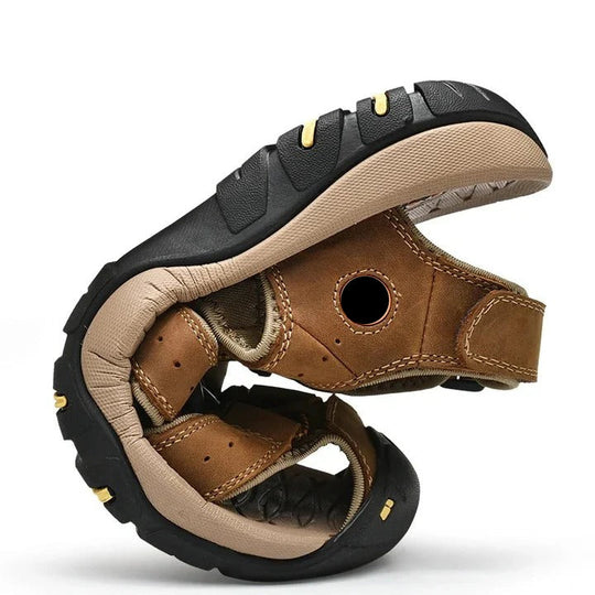 Men’s Summer Sandals with Elastic Slip-On Design