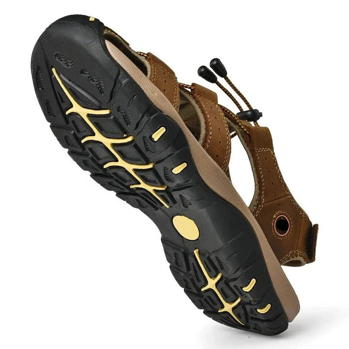 Men’s Summer Sandals with Elastic Slip-On Design