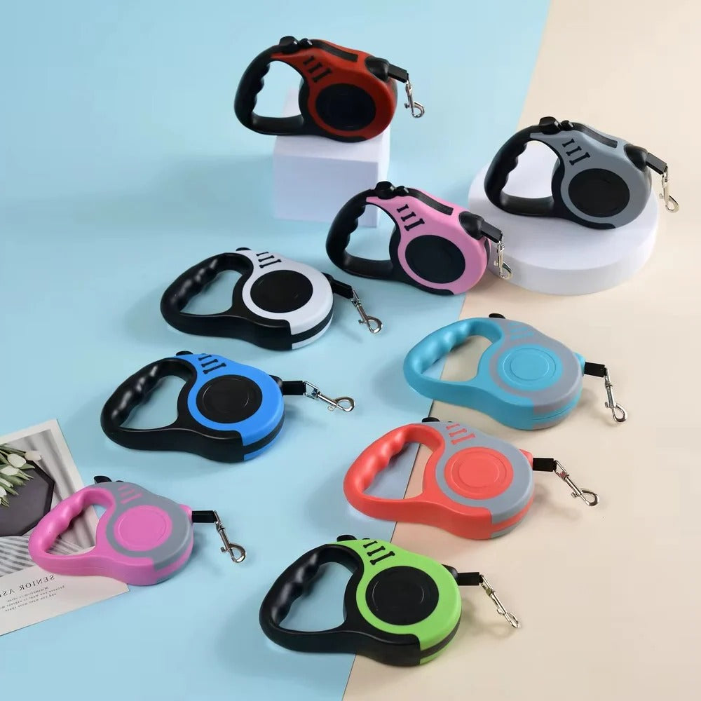 Retractable Dog Lead with Nylon Tape