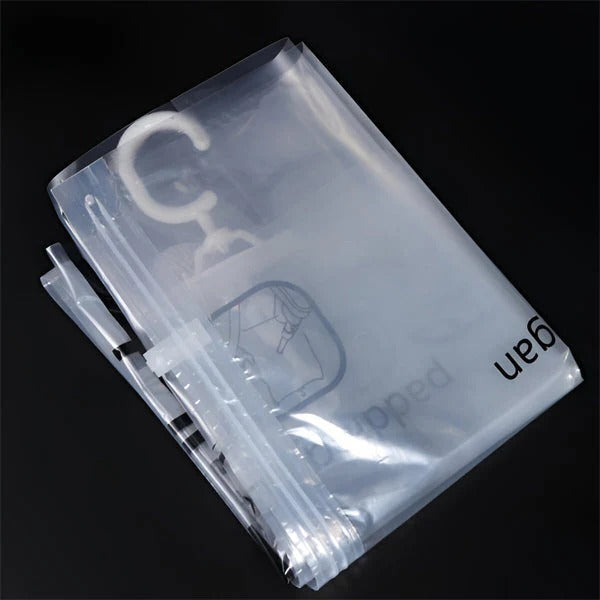 Hanging Vacuum Storage Bags for Closet Organisation, Set of 4