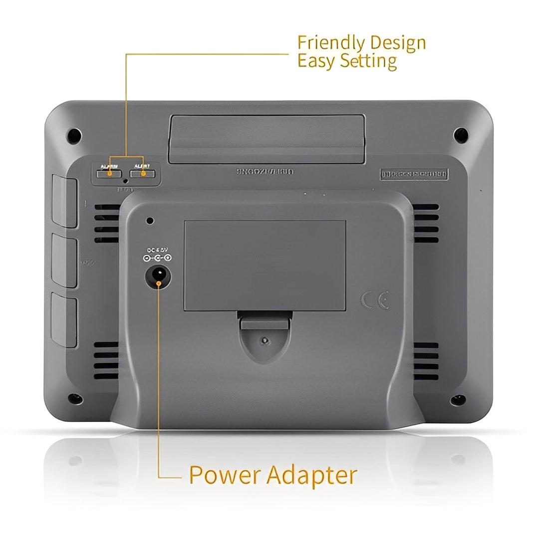 Wireless Temperature and Humidity Monitor for Indoor and Outdoor Use