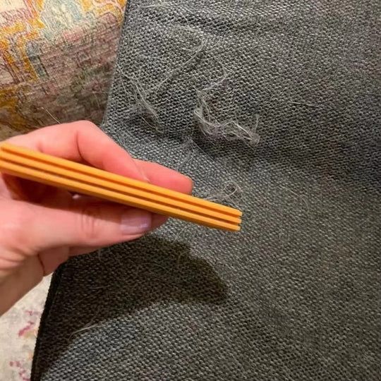 Portable Pet Hair Scraper for Carpets and Furniture