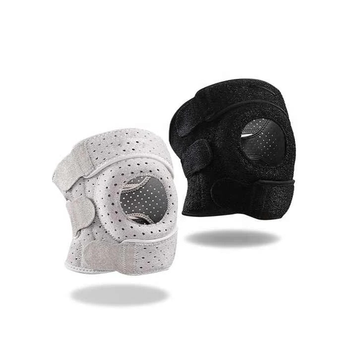 Knee Support Brace with Adjustable Straps for Running and Workouts