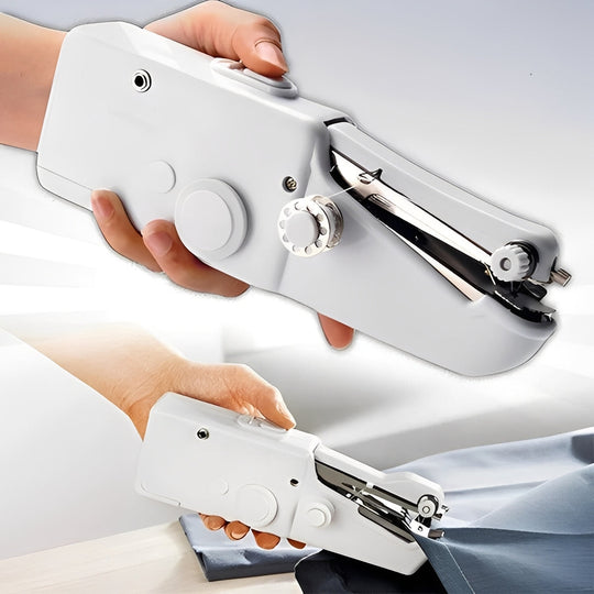 Battery Operated Handheld Sewing Machine for Light Fabrics