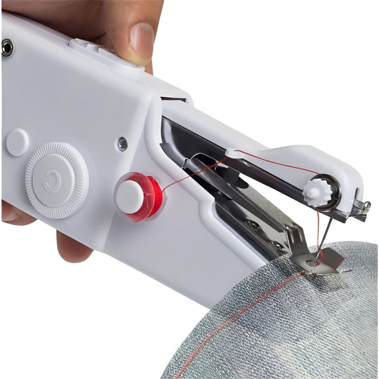 Battery Operated Handheld Sewing Machine for Light Fabrics