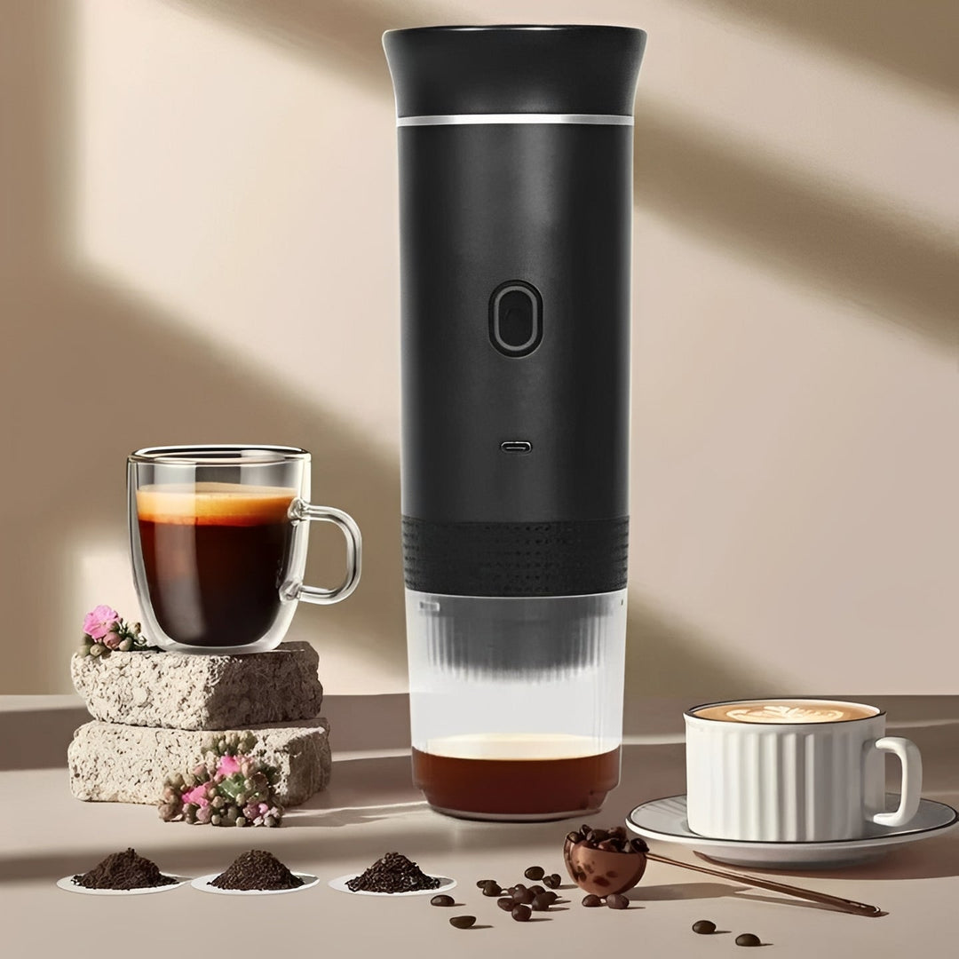 Portable USB Powered Coffee Maker with 3 Brewing Modes