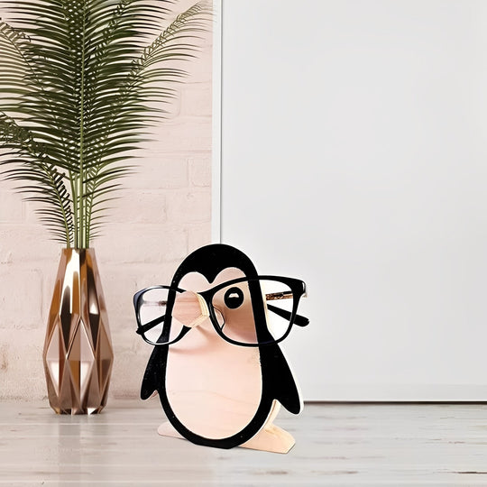 Wooden Animal Glasses Stand Designed to Help Organise Eyewear