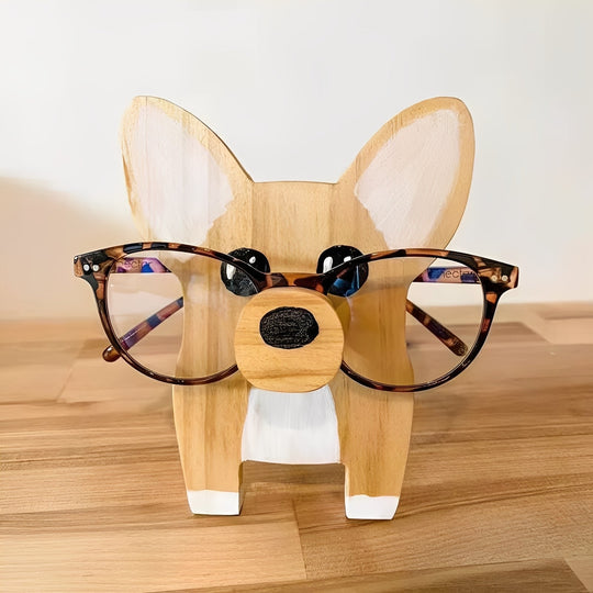 Wooden Animal Glasses Stand Designed to Help Organise Eyewear
