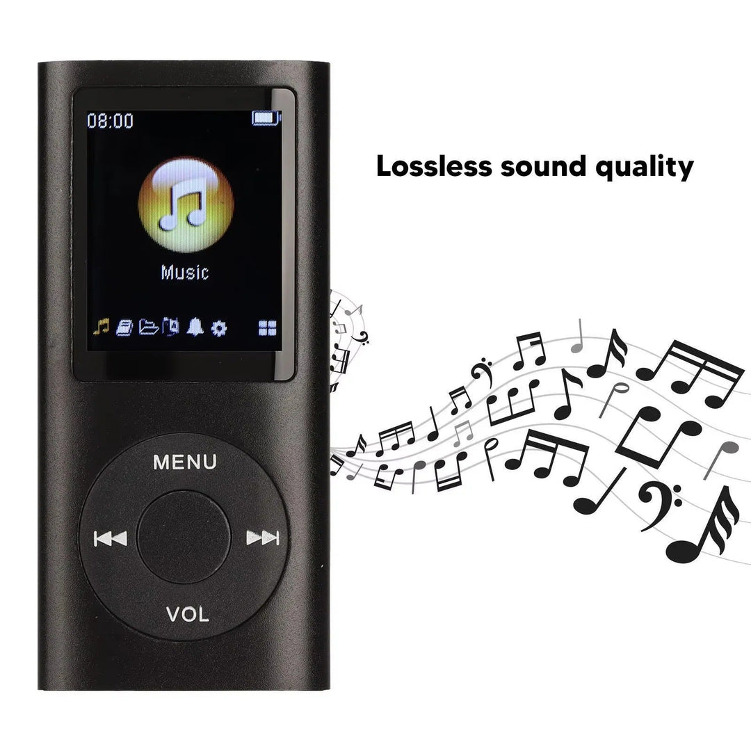 Compact Digital MP3 Player with 1.8 Inch LCD Screen and Video Function