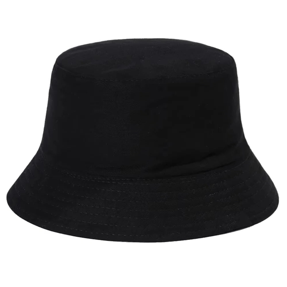 Foldable Denim Bucket Hat with Versatile Style and Comfortable Cotton Material