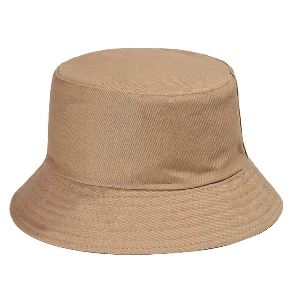 Foldable Denim Bucket Hat with Versatile Style and Comfortable Cotton Material