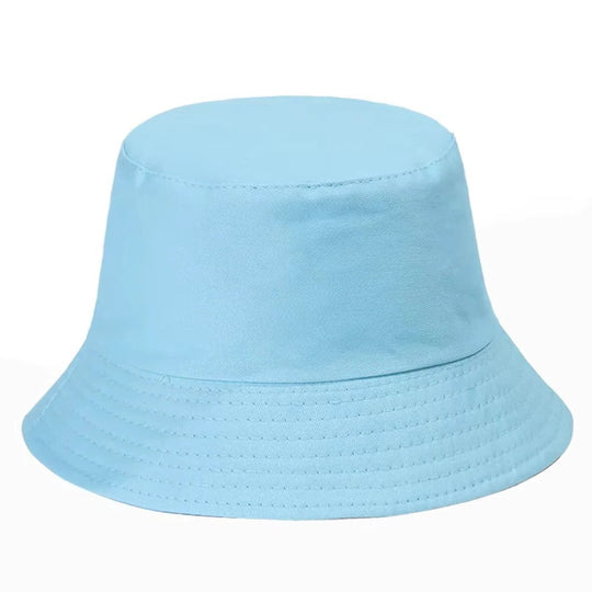 Foldable Denim Bucket Hat with Versatile Style and Comfortable Cotton Material