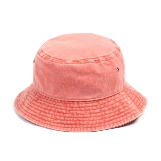 Foldable Denim Bucket Hat with Versatile Style and Comfortable Cotton Material
