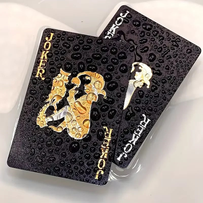 Black and Gold Playing Card Deck for Casual and Regular Play