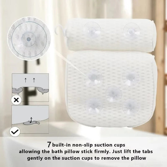 Air Mesh Spa Pillow for Head Support