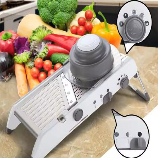 Multi-Function Vegetable Dicer, Slicer, and Grater for Kitchen Preparation