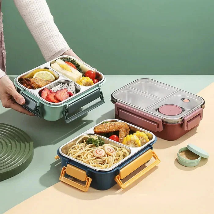 Stainless Steel Insulated Food Container for Meal Transport