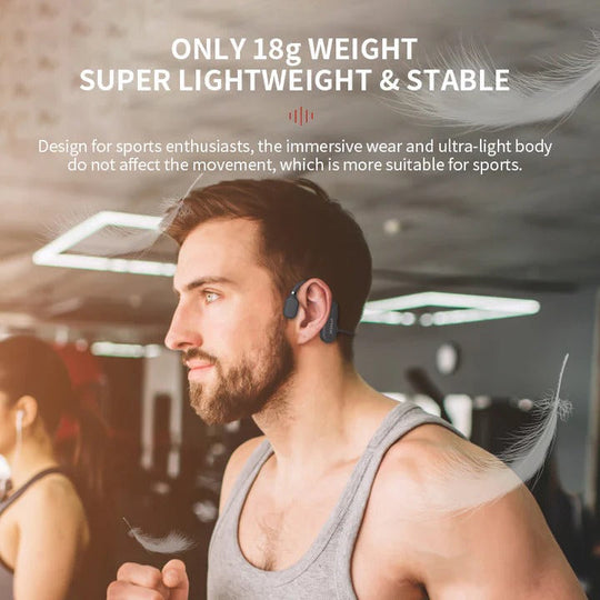 Open Ear Bone Conduction Headphones with Bluetooth