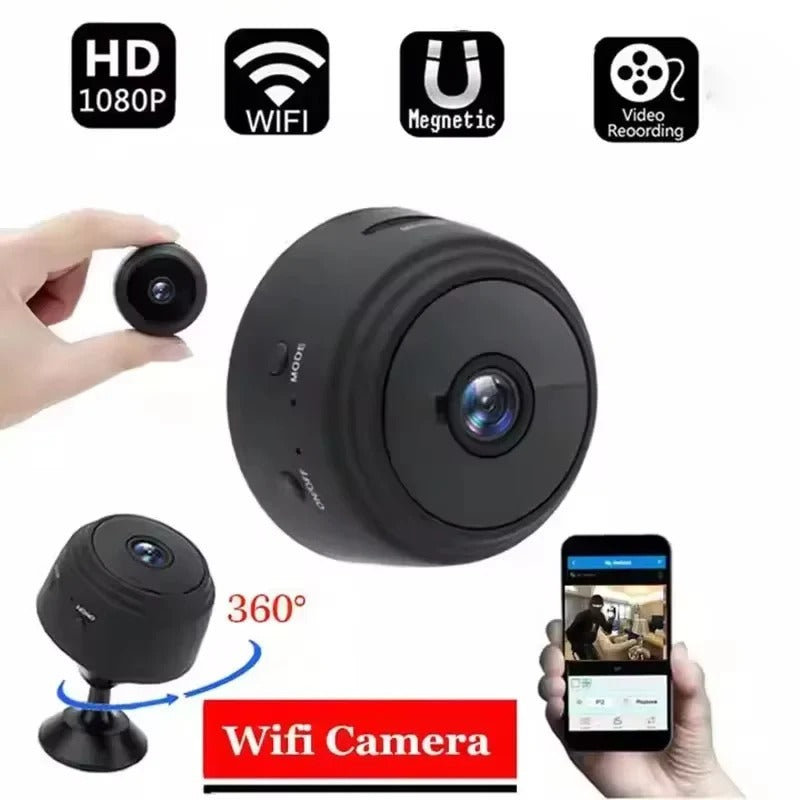 WiFi Indoor Camera with 1080p HD Video Recording