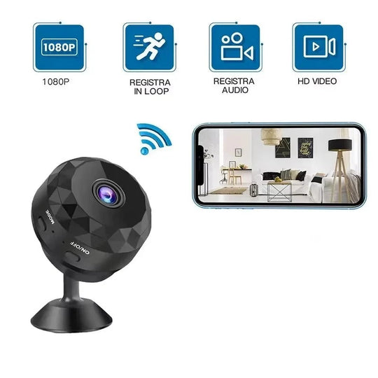 WiFi Indoor Camera with 1080p HD Video Recording